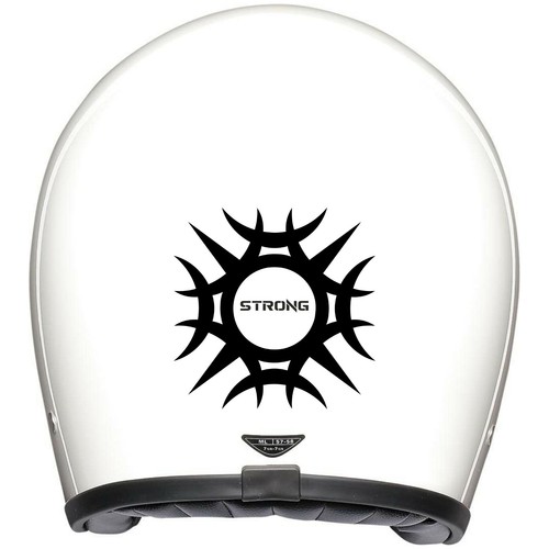Adesivi tribale strong casco - strong,